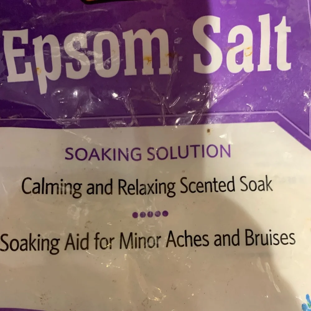 Lavender Dead Sea Salt and Epson Salt Soak with my Homegrown Lavender - Picture 9 of 15